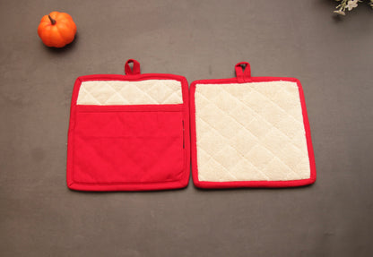 'Ruby' Pot Holder Set of 2