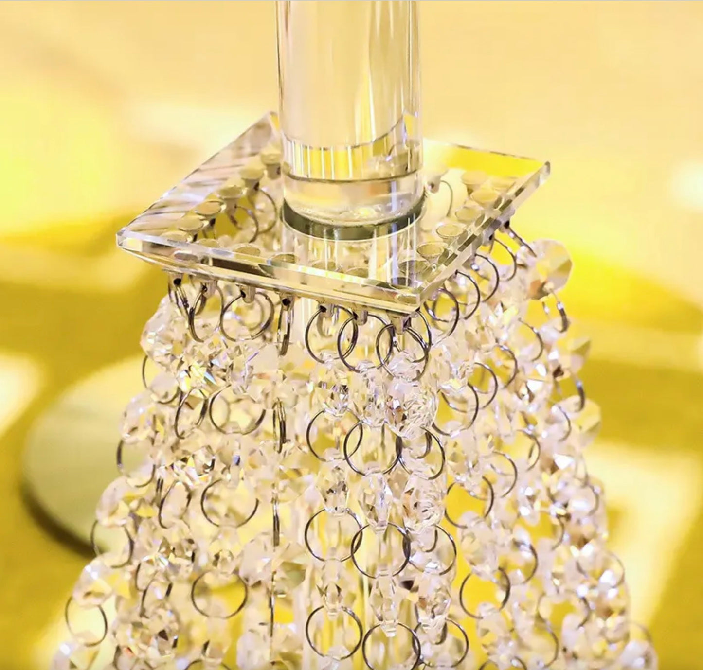 'Lumina' Crystal Glass Centerpiece