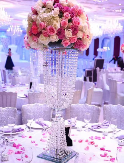 'Lumina' Crystal Glass Centerpiece