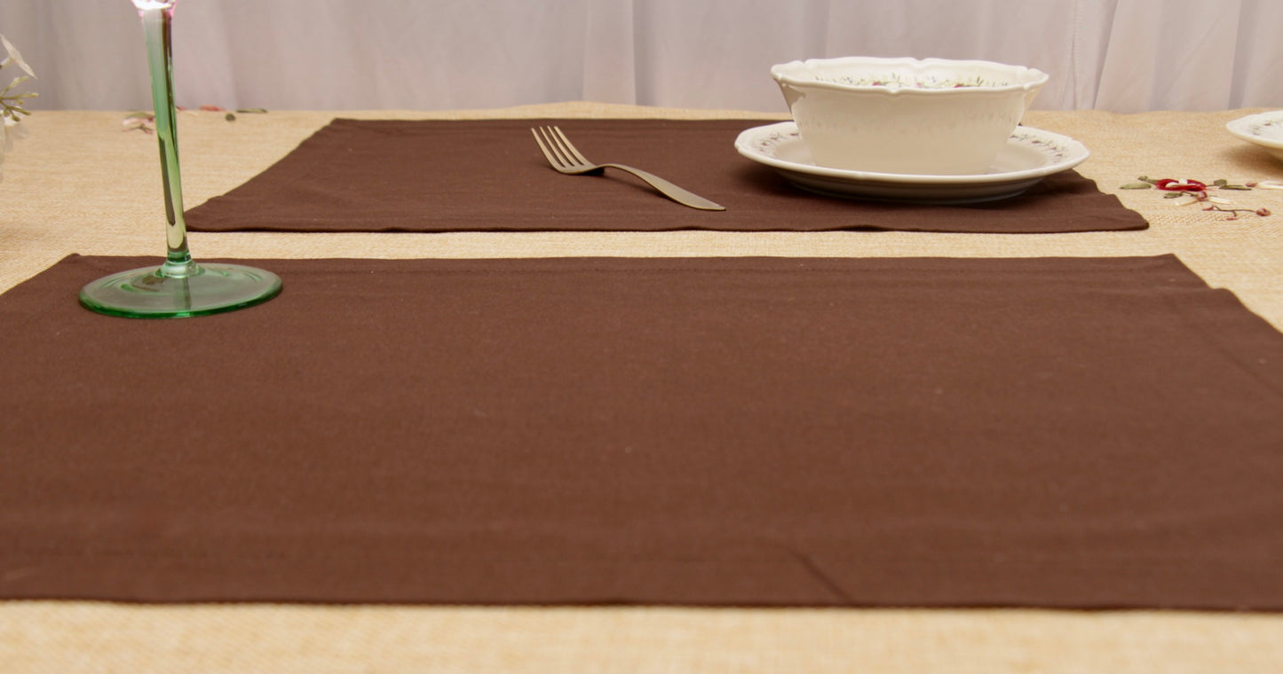 'Mocha' Placemats - Set of 2