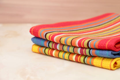 'Striped' Kitchen Towels, Set of 3