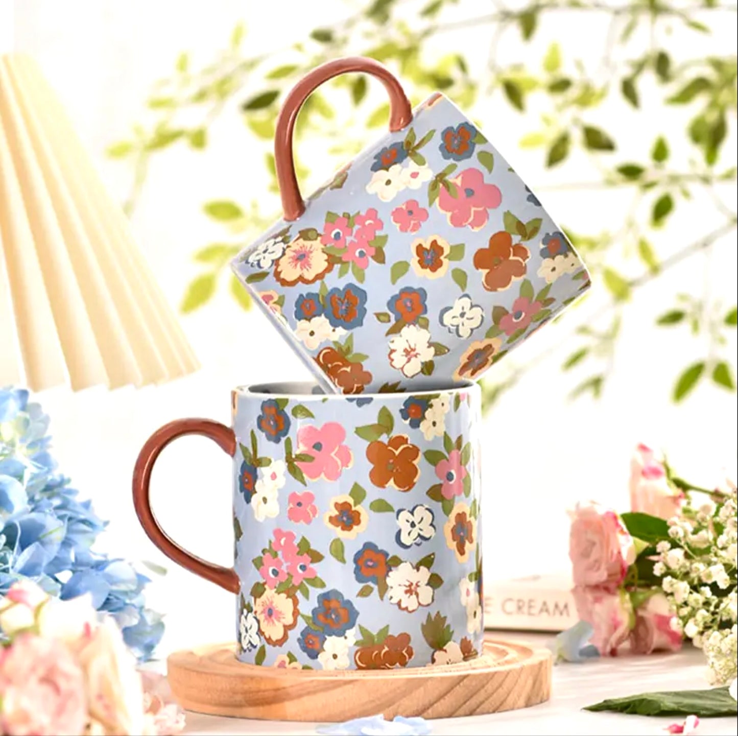 'Serenity' Ceramic Coffee Mug