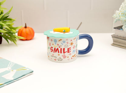 'Sunshine' Ceramic Coffee Mugs - Smile