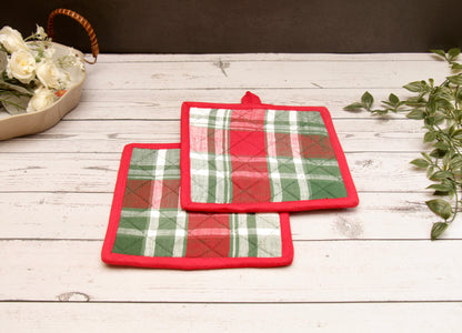 'Mistletoe' Pot Holder Set of 2