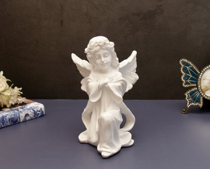 Celeste Angel Statue - White