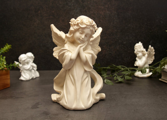 Ariel Angel Figurine - Off White