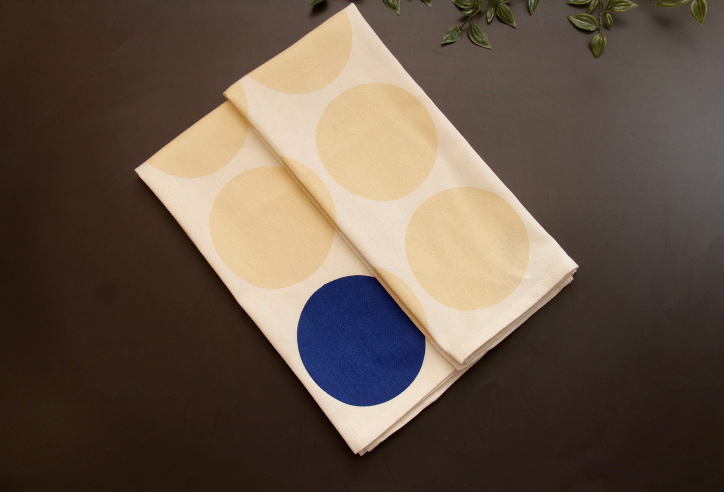 'Polka Dots' Printed Kitchen Towels, Set of 2