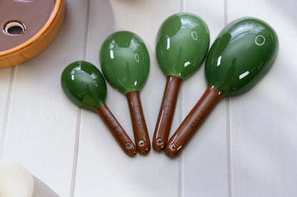 'The Desert Bloom' Ceramic Measuring Cup & Spoons Set