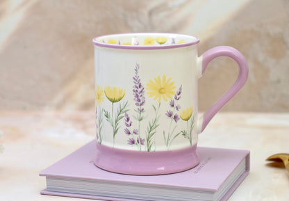 'Florence' Ceramic Coffee Mug, Lilac