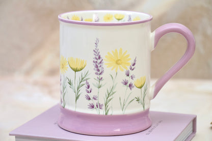 'Florence' Ceramic Coffee Mug, Lilac