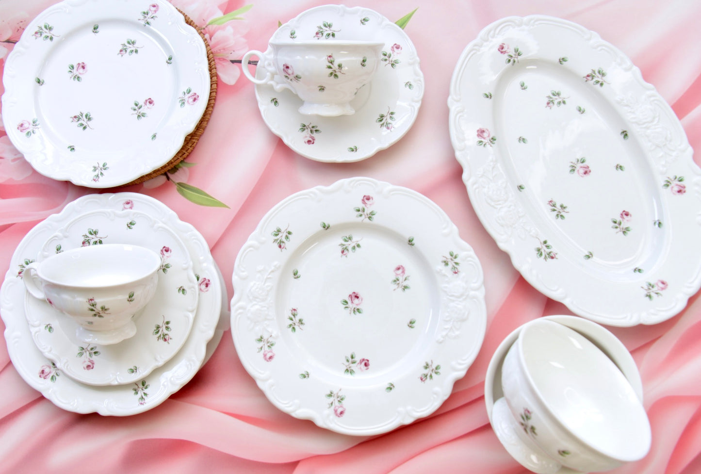 'Ambrosia' Porcelain Dessert Plate, 20cm