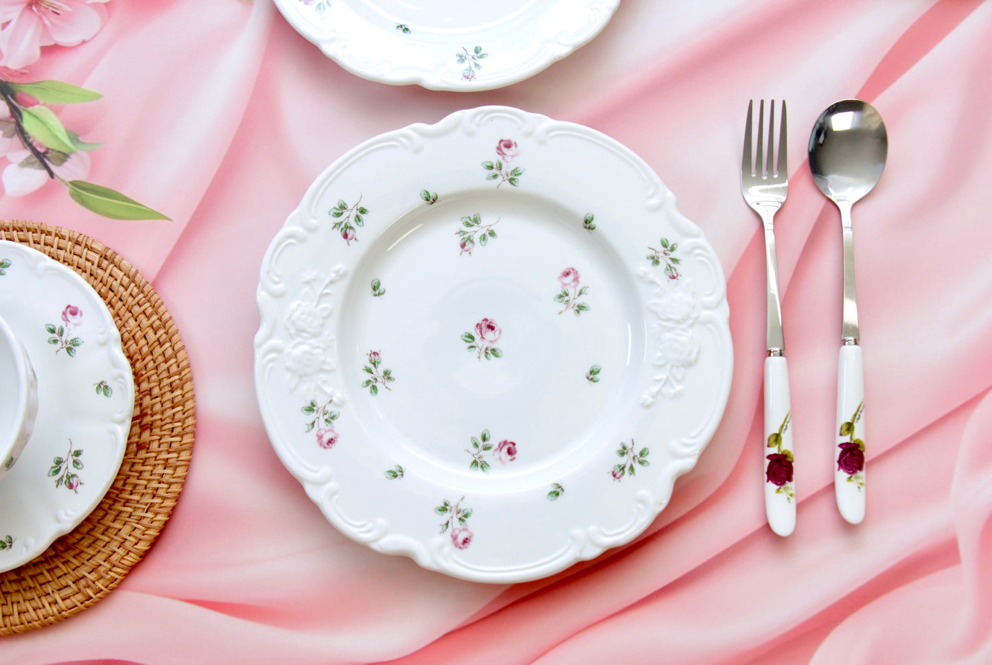 'Ambrosia' Porcelain Breakfast Plate, 22cm