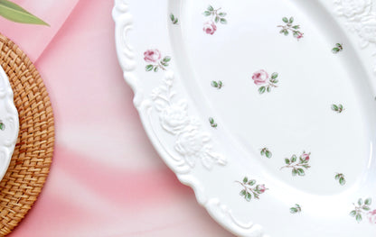 'Ambrosia' Porcelain Oval Platter, 12 Inches