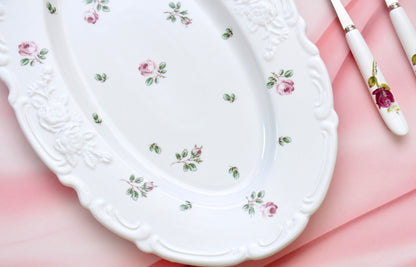 'Ambrosia' Porcelain Oval Platter, 12 Inches