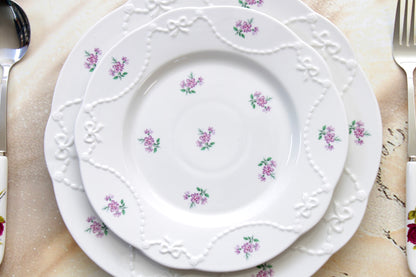 'Lavender Belle' Ceramic Dinner Plate | 10 Inches