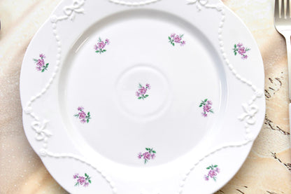 'Lavender Belle' Ceramic Dinner Plate | 10 Inches