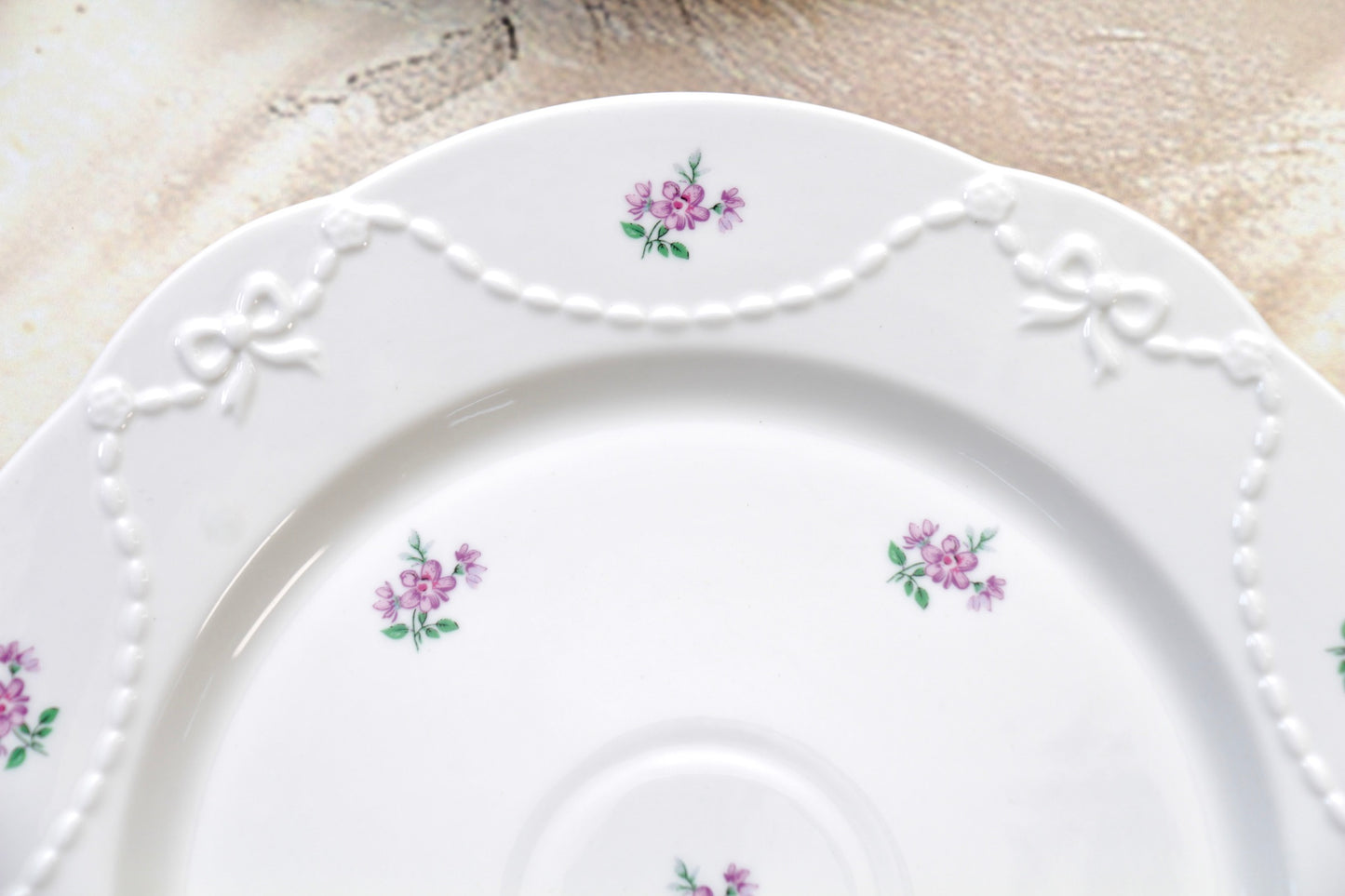 'Lavender Belle' Ceramic Dinner Plate | 10 Inches