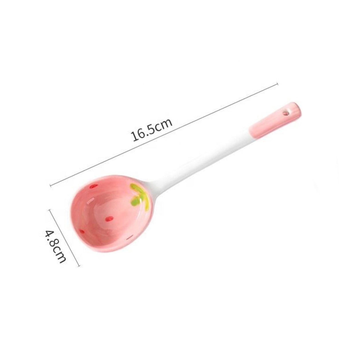 'Strawberry Orchard' Ceramic Spoon