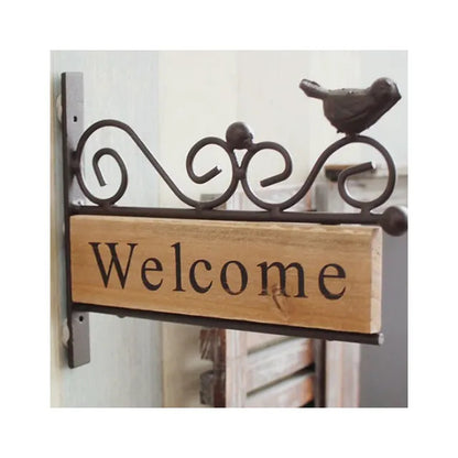 'Welcome' Sign Board