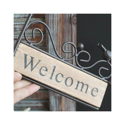 'Welcome' Sign Board