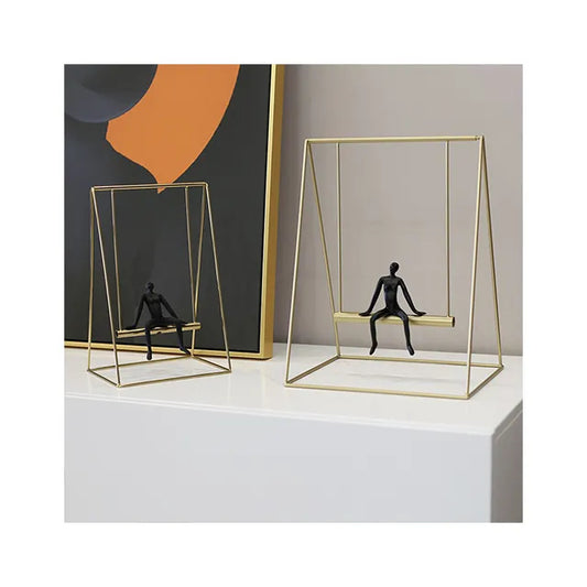Swinging Figurine Decor Accent - Large