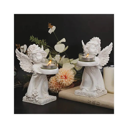 Summer Angel Candle Holder - To the Right