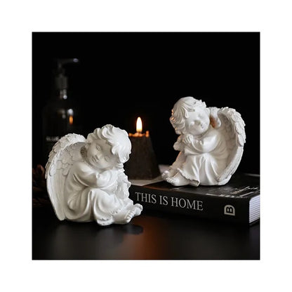 Baby Angel Sitting - Set of 2