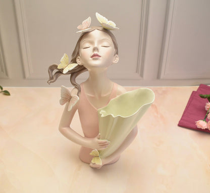 'Butterfly Girl' Flower Vase - Peppylittlethings.com