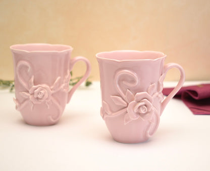 'Pink Rose' Coffee Mug - Peppylittlethings.com