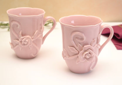 'Pink Rose' Coffee Mug - Peppylittlethings.com