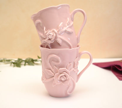 'Pink Rose' Coffee Mug - Peppylittlethings.com