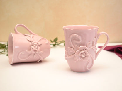 'Pink Rose' Coffee Mug - Peppylittlethings.com