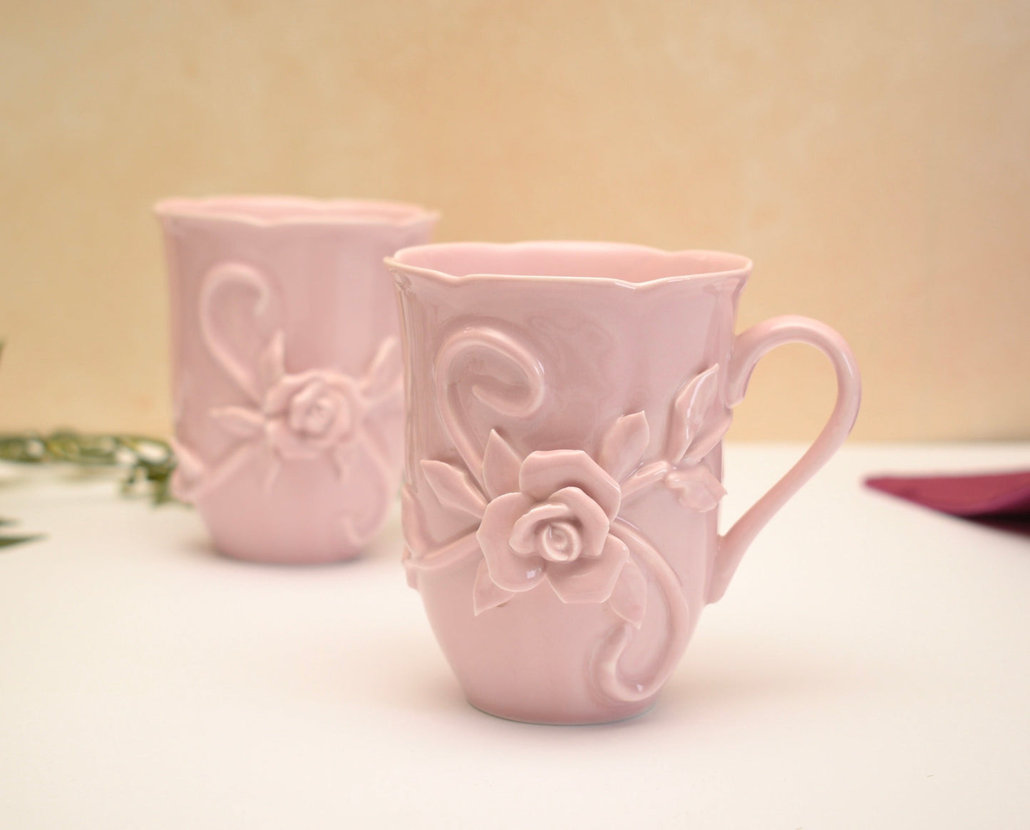 'Pink Rose' Coffee Mug - Peppylittlethings.com