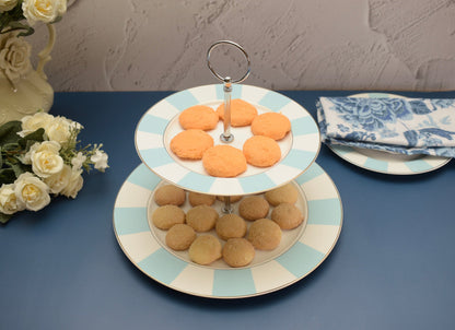 'Tiffany' 2 Tier Cake Stand - Peppylittlethings.com